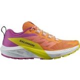 Trailrunning schoen Salomon Women Sense Ride 5 Bird of Paradise White Sulphur Spring-Schoenmaat 42