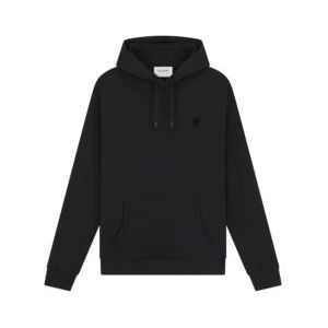 Hoodie Lyle & Scott Men Tonal Eagle Jet Black-S