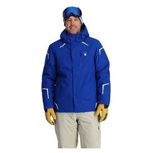 Ski Jas Spyder Men Copper Jacket Electric Blue-XL