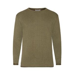 KnowledgeCotton Apparel - Knits - Pullover - Burned Olive - 92% Biologisch Wol