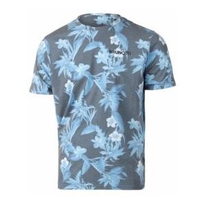 T-Shirt Brunotti Men Helicon-AO Flower Blue-XL