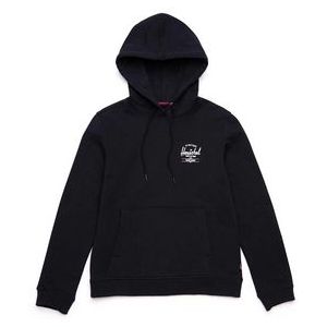 Trui Herschel Supply Co. Women Pullover Hoodie Classic Logo Black White-L