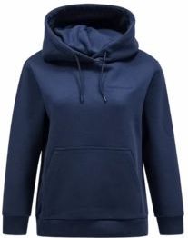 Peak Performance - Original Small Logo Hood - Hoodie - Blue Shadow