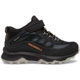 Wandelschoen Merrell Kids MOAB Speed Mid A/C Waterproof Black-Schoenmaat 30