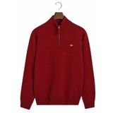 Trui GANT Men Superfine Lambswool Half Zip Plumped Red-S