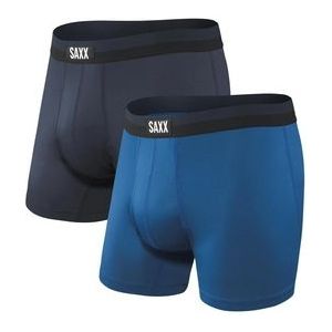 Boxershort Saxx Men Sport Mesh Navy/City Blue 2-Pack-XL