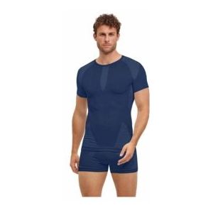 Ondershirt Falke Men W Shortsleeved Shirt Space Blue-M