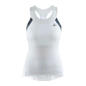 Fietsshirt Craft Women Hale Glow Singlet Plexi White-XS