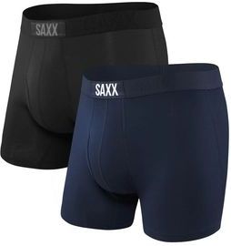 Boxershort Saxx Men Ultra Black/Navy 2-Pack-M