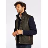 Dubarry - Mayfly - Bodywarmer - Olive - Wax en Leer