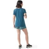 Sportshirt Smartwool Women Active Ultralite Short Sleeve Twilight Blue-S