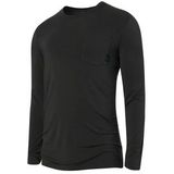 Longsleeve Saxx Men Sleepwalker Pocket Tee Black-XL