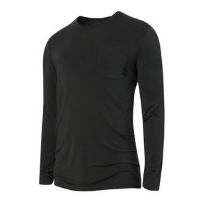 Longsleeve Saxx Men Sleepwalker Pocket Tee Black-XXL