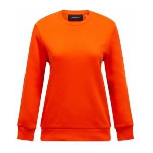 Trui Peak Performance Women Original Small Logo Crew Solar Burst-XS