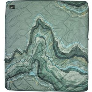 Reisdeken Thermarest Argo Blanket Sage Topo Wave