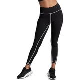 Legging Björn Borg Women High Waist Mesh Stripe STHLM Black Beauty-Maat 34