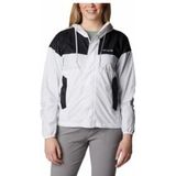 Jas Columbia Women Flash Challenger Windbreaker White Black-M