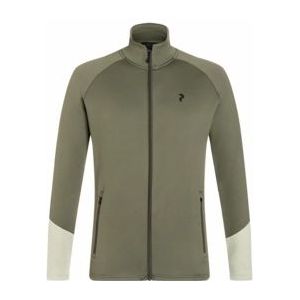Peak Performance - Rider Mid Zip Jacket - Groen - Stretch Jas