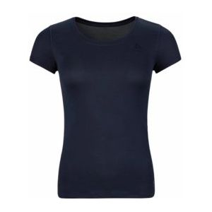 Ondershirt Odlo Women Crew Neck S/S Active F-Dry Light Dark Sapphire-L