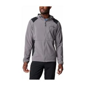 Jas Columbia Men Triple Canyon Hooded Jacket City Grey-M