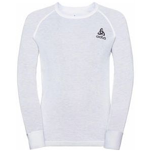 Ondershirt Odlo Kids Active Warm Eco Crew Neck L/S White-Maat 164