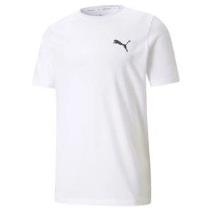 T-Shirt Puma Men ACTIVE Small Logo Tee White-M