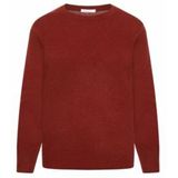 Knowledge Cotton Apparel - RWS - Trui - Fired Brick - 100% Lamswol