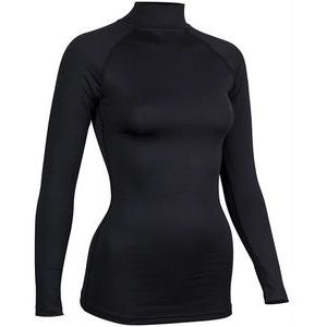 Ondershirt Avento Women Base Layer LS Zwart/Zilver-Maat 44