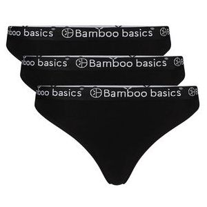 Ondergoed Bamboo Basics Women Emma Black (3-Delig)-S