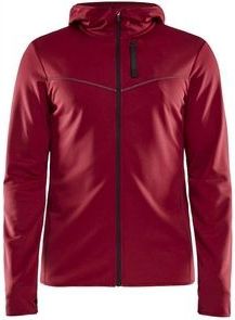 Craft - Eaze Sweat Hood - Vest - Rood - 100% Polyester