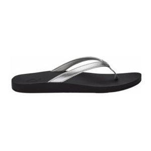 Slipper OluKai Women Puawe Silver Black-Schoenmaat 37