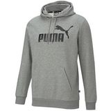 Trui Puma Men Essentials Big Logo Hoodie Gray-L