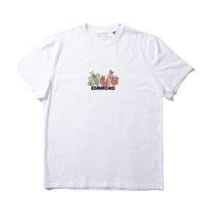 T-Shirt Edmmond Studios Men Grove Plain White-XXL