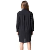 Houdini - Tree Jurk - Zwart - TENCEL™ Lyocell