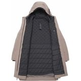 Krakatau - Mercury - Parka - Grey Sanguine - Technisch Materiaal - Ademend en Waterdicht