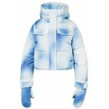 Ski Jas Goldbergh Women Ciel Bleu Denim Print-Maat 34