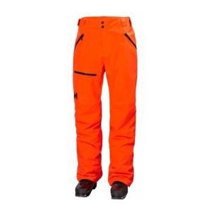 Skibroek Helly Hansen Men Sogn Cargo Pant Neon Orange-XXL