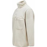 Peak Performance - Fleece Snap T-Neck - Trui - Sand Fog