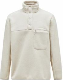Peak Performance - Fleece Snap T-Neck - Trui - Sand Fog
