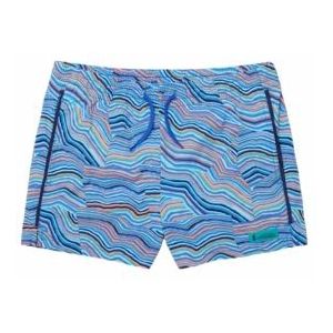 Cotopaxi - Brinco Korte Broek - Print Scuba Blue/Hot Punch - 96% Gerecycled Nylon