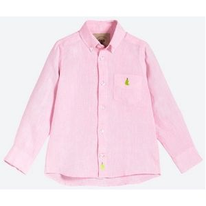 Blouse OAS Kids Pink Pear Linen Shirt-10 jaar