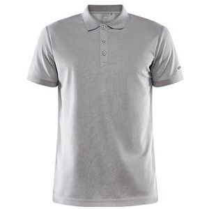 Polo Craft Men Core Unify Polo Shirt Grey Melange