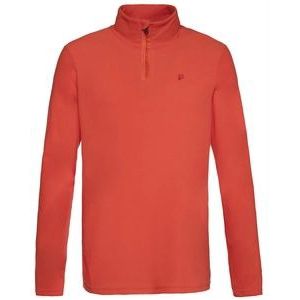 Skipully Protest Men Perfecto 1/4 Zip Top Orange Fire-XS
