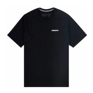 T-Shirt Patagonia Men P-6 Logo Responsibili-Tee  Black-XS