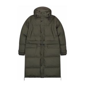 Regenjas Maium Unisex Padded Parka Army Green-L