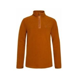 Skipully Protest Boys Perfecty Jr 1/4 Zip Top Umberorange-Maat 164