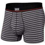 Boxershort Saxx Men Non-Stop Stretch Cotton Trunk Hiker Stripe-Grey-M