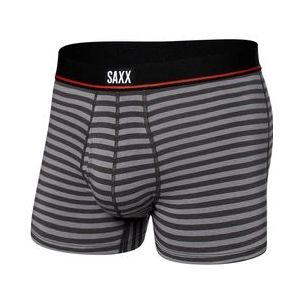 Boxershort Saxx Men Non-Stop Stretch Cotton Trunk Hiker Stripe-Grey-XL