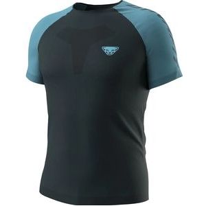 Hardloopshirt Dynafit Men Ultra 3 S-Tech Short Sleeve Blueberry Storm Blue-L / XL