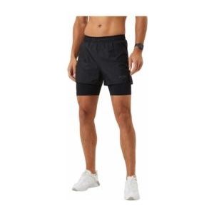 Sportbroek Björn Borg Men Borg Running Shorts 2 In 1 Black Beauty-XL